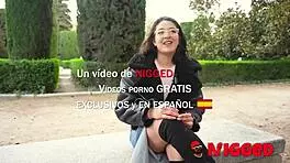 Virgin at eighteen receives hard interracial encounter from black stud