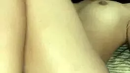 oh, this small wet pussy takes big black dildo solo!