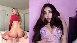 Perfecta rubia caliente recibe toda por el culo