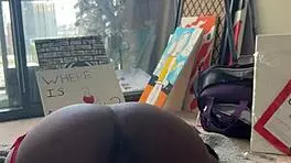 Ebony Cant Take The Fuck Machine