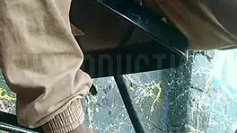 up skirt playing with african teen slut in park public