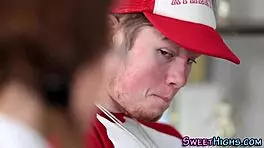 Uniformed Teen 18+ Facialized