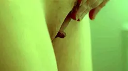 Beautiful Blonde Model Teases Nipples And Pussy In Close-Up Slow Motion