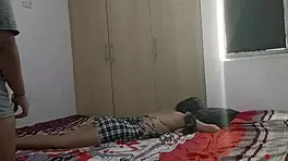 Stepsisters discover lesbian passion in private room