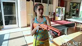 tattooed man fucks sexy nymph