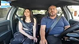 almendra gala rides cock on the street in buenos aires, argentina