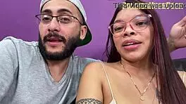 Beautiful girl breaks in with spectacular blowjob and cum swallowing