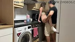 Phone call interrupted by intense creampie fucking