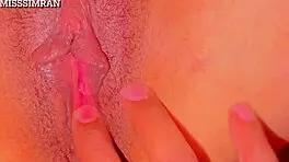 tight and pink virgin vagina of stepsister