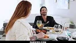 Blonde teen learns to obey, gets pussy licked, ass fucked, rides cock, takes cumshot