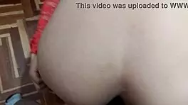 Amateur horny couple fucks hot in hotel, bent over doggy style.