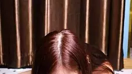 april maxima sucking a dildo before she gives it a footjob