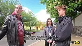 Czech Girl Becomes Slut for Bus Money