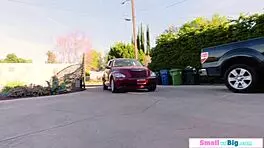 teen lets instructor fuck her tight ass with toys