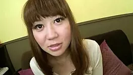 Horny Japanese Brunette Moans in Rough Doggystyle Creampie Quickie