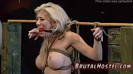 Skinny Blonde Teen's Anal Fetish Compilation.