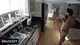 Logan wants to fuck hot nanny after watching her cam show