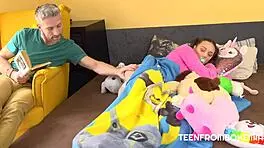 Sexy Teen European Czech Brunette Babe Gets A New Blowjob Toy To Play With