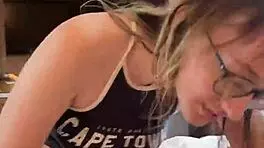 Intensely fucking cute Spanish amateur Emejotaxxx with big ass, rough doggystyle