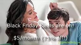 I assure you stepson cuddling is better this way