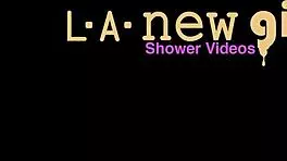 Hot Teen Blonde Took A Shower