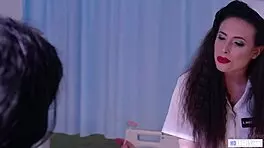 Strange hospital with lesbian nurses and doctors - Whitney Wright, Casey Calvert, Ryan Keely, Sarah Vandella