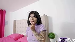 Petite peruvian dora gets anal therapy outdoors