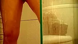 secretary milet shaves pussy under skirt on hidden cam