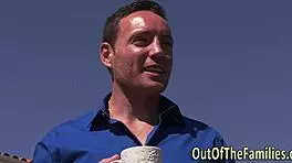 real black babe relaxes at home