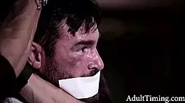 horny teacher tied up as students fuck her roughly - kristen scott