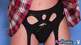 Keira Jackson STRIPS as sexy blonde TEACHER