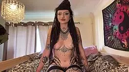 introducing bambi fae new tattooed british alt model