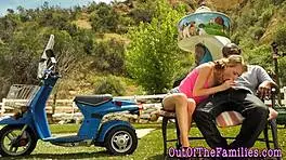 Teen sucks and fucks ebony man