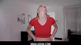 Stubborn Alicia Blows for Crushed Car