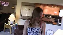 seth brogan fucks wet nympho stella sedona on the sofa passionately