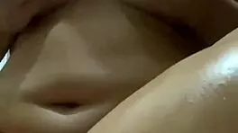 She masturbates for me while her cuckold husband works