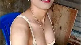 an amateur shemale masturbate in the open bathroom nervously