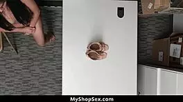 Asian Teen Fucked Deep For Thieving