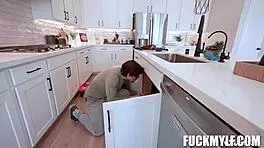 Handyman Cums On My Tits