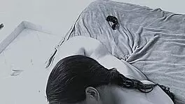 Security video captures intense encounter