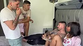 Brittany Taylor in group encounter