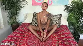 Interview with hairy latina babe