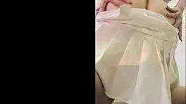 ki-sim brings himself to orgasm using dildo