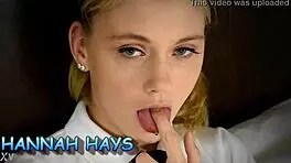 Hannah Hays Models In Uniform