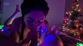 Girlfriend teases dick with best blowjob