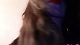 Hairy pussy fingered to intense orgasms