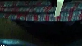 Teen takes deep creampie