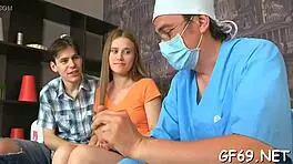 steamy sexy threesome sex with a virginal honey