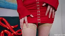 Mila Azul's Live Sex Cam Striptease Show