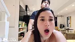 Young Girl Hints At Orgasms On Big Cock